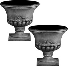 Set of 2x Decorative Plastic