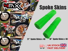Wheel spoke protectors green - wheel,