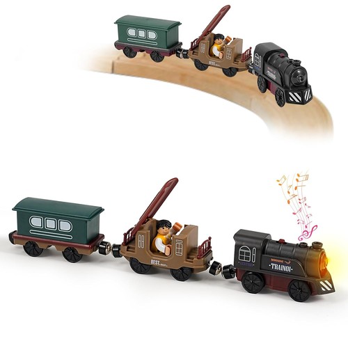 Pcs train toy set - pcs, wooden