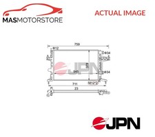 ENGINE COOLING RADIATOR JPN