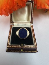 Lovely Lapis Lazuli 9ct Gold