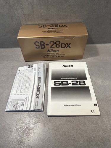 Nikon 28dx box original - sb-28dx,