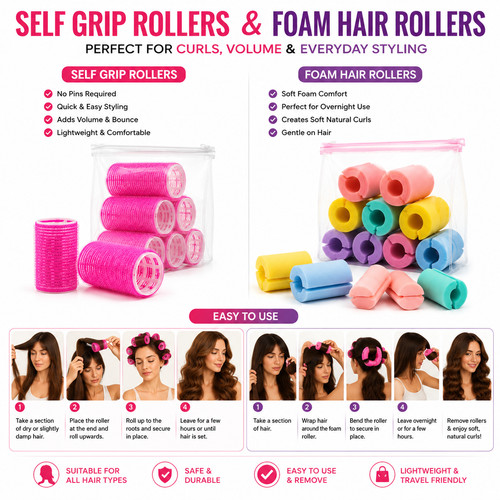 Self grip rollers cling foam - self,