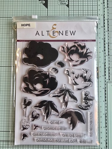 Altenew hope 6x8 clear stamp - 6x8,
