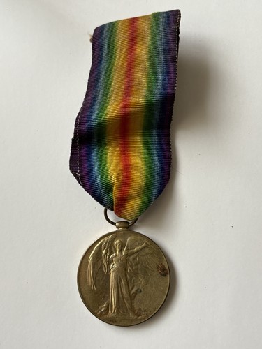 Ww1 victory medal named 2nd - ww1,