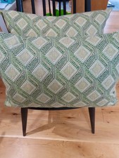 Sanderson  Vintage 'Goa' - PAIR- 20 x 14 ” - Rare Design Cotton  Cushion Covers