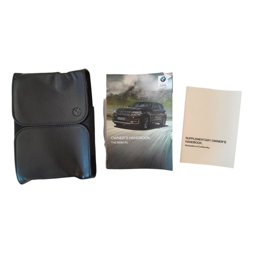 Bmw owners manual handbook - bmw,