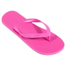Flip Flops - White Pink Black