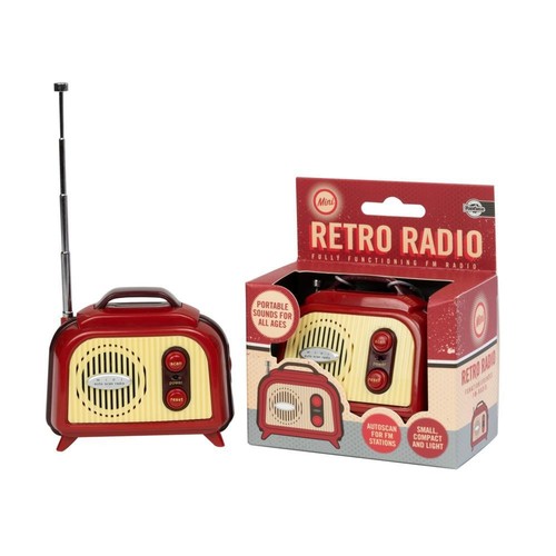 Retro radio miniature - retro,