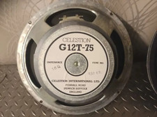 2x Celestion White Label T-75 Speakers (from jcm800)