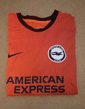Men's Nike Brighton Hove Albion 2022-24 Away  Shirt Short Sleeve Size UK Medium