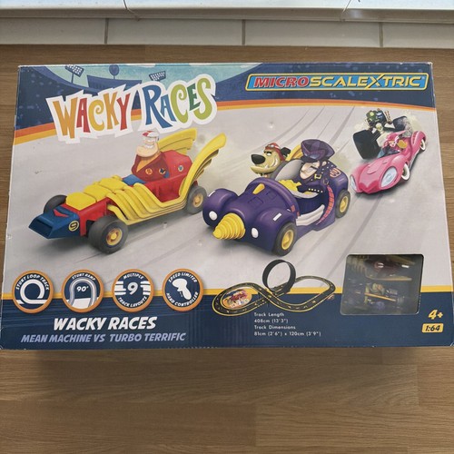 Micro scalextric wacky races - micro,