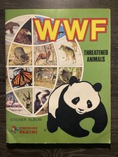 Panini WWF Threatened Animals Sticker Album 100% Complete Vintage