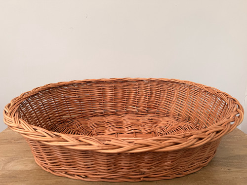Wicker dog bed - bed, basket