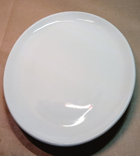 Plates oval coupe - plates, white