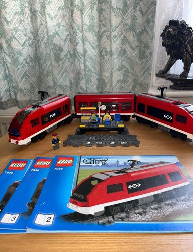 Lego city passenger train - city:,