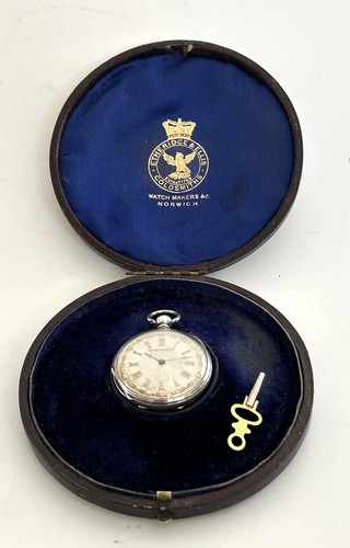 Fine silver cased hamilton - silver,