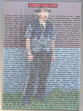 Trailer Park Boys - Rickyisms