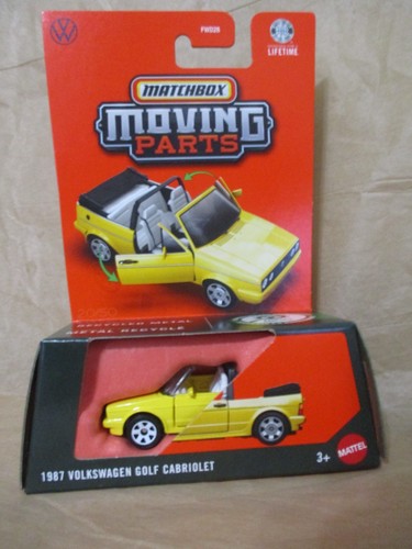 Matchbox moving parts - matchbox, 1987