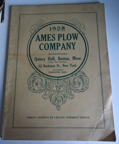 Antique catalog 1908 ames - antique,