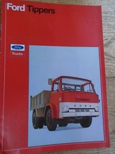 Ford Tippers brochure Mar 1973 UK market 