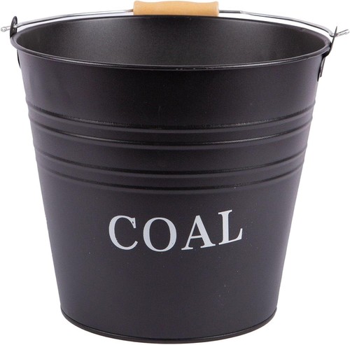 Vintage coal bucket black - vintage,