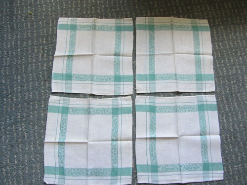 Vintage damask napkins - vintage,