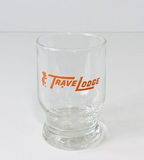 Travelodge, Vintage Sleepy Bear Logo Tumbler Glass