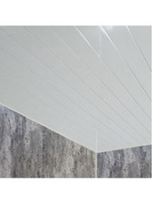 20x White Gloss silver 2 strip