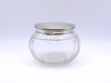 Antique Cut Glass Vanity Jar