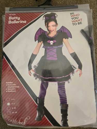 Halloween bat girl fancy dress - bat,