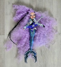MERMAZE MERMAIDZ - RIVIERA DOLL  - PURPLE HAIR MERMAID - FASHION TOY - GUITAR 