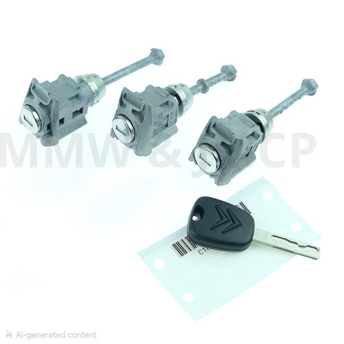 Door barrel lock set - lock, keys