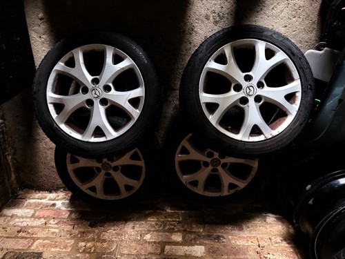 Set mazda alloys wheels - set,