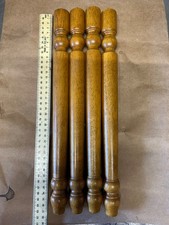 4 x 37 cm Vintage tapered