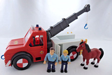 FIREMAN SAM AND PENNY MORRIS, BUTTERCUP THE HORSE & PHOENIX CRANE WITH LIGHTS