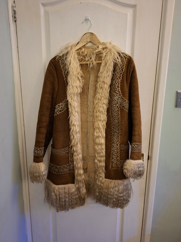 Vintage circa 1970 afghan - vintage, coat