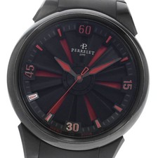 PERRELET Turbine DLC A1047 Black / orange Dial Automatic Men's Watch_899157
