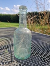 Vintage Glass Bottle Frank