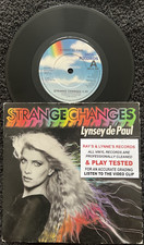 Lynsey De Paul – Strange Changes  7'' Vinyl 1981 CLEANED/TESTED EX+/VG+ VIDEO