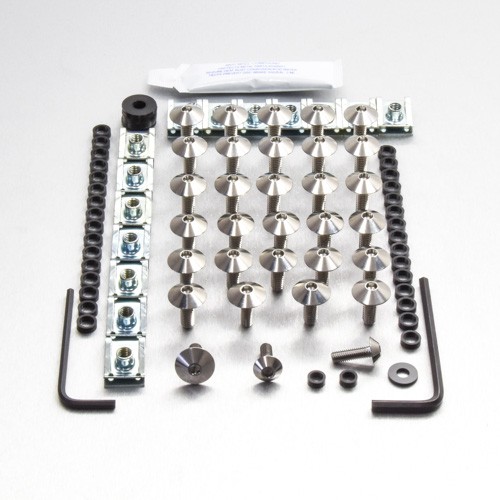 Stainless steel fairing kit - stainless,