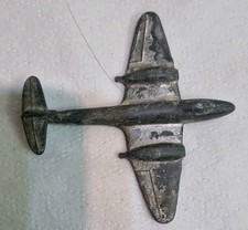 Vintage Dinky Toys Meccano Ltd Diecast Aircraft Model – WWII Era – Spitfire