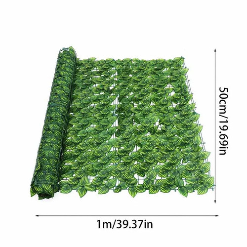 Artificial green leaf - green,