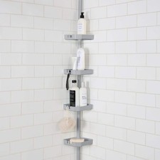 4 Tier Tension Corner Shower