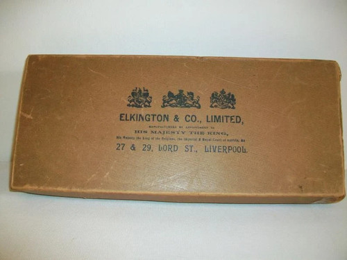 Rare antique elkington - elkington, box