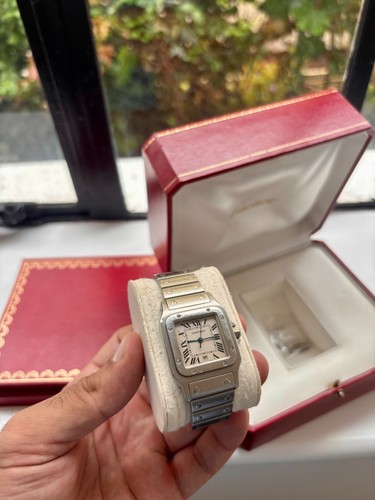 Cartier santos galbee - santos, 29mm