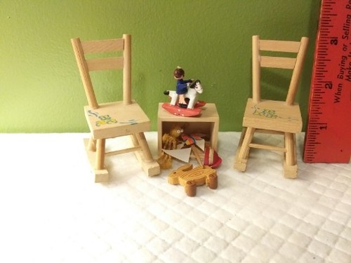 Vtg dollhouse miniature - dollhouse,