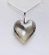 Stunning Grey Murano Glass