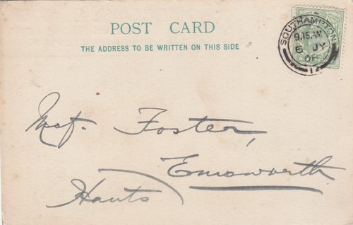 Kev1 postal card - gb,