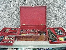 VINTAGE MECCANO WOODEN CASED CHEST SETS
